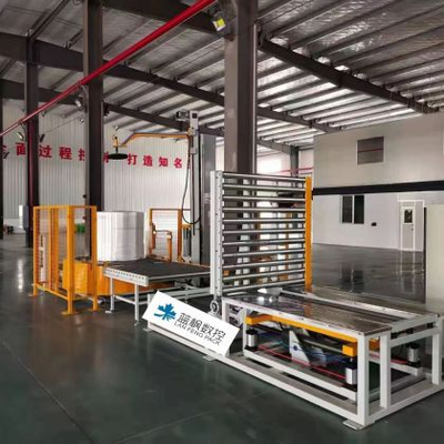 无纺布自动化包装线